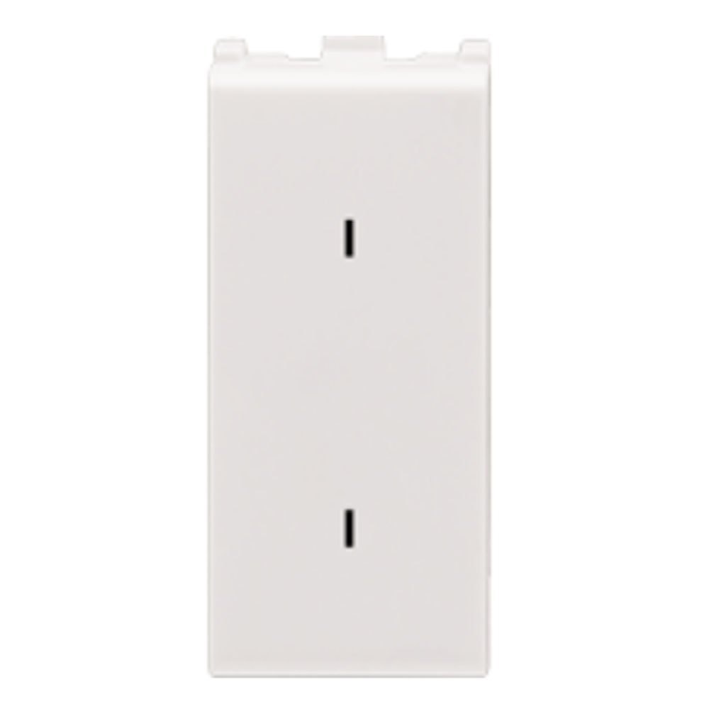 10AX, 2Way Switch, 1Module, Anchor Europa - white